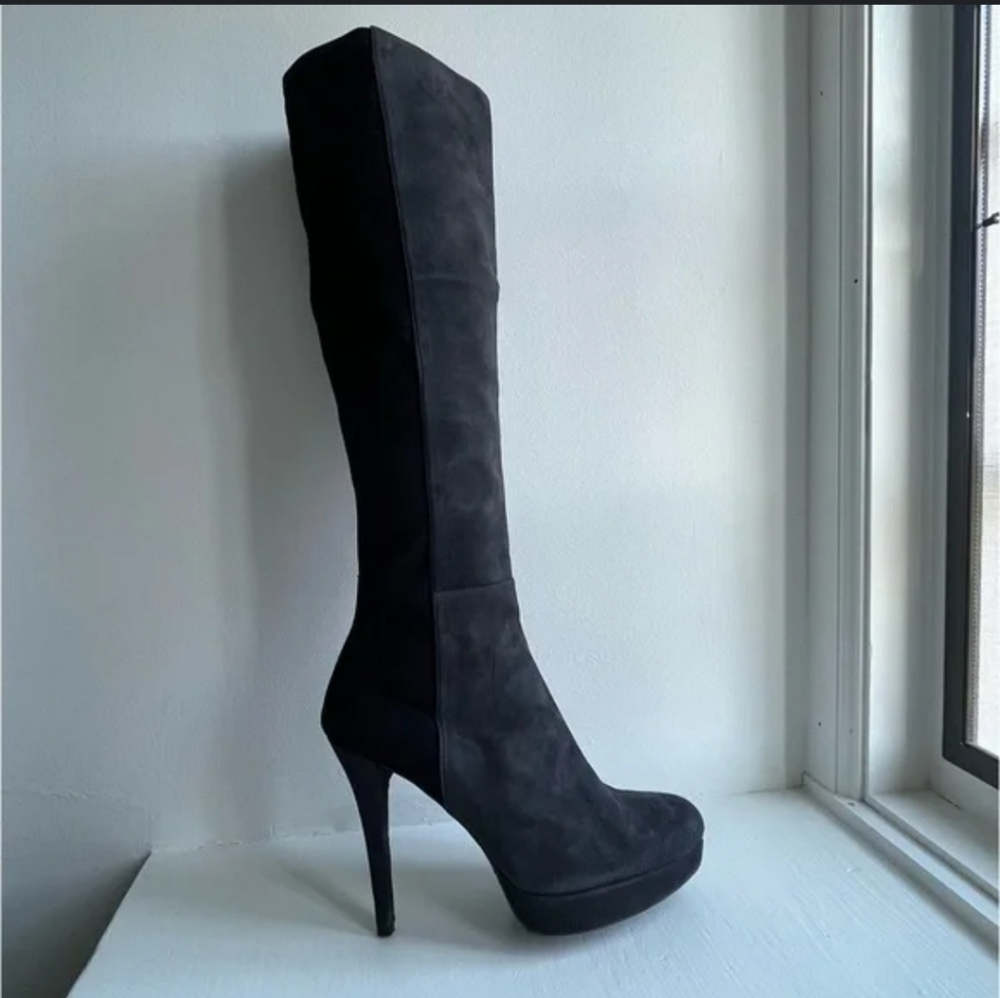 Stuart weitzman suede knee boots - Picture 2 of 13